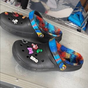 Men’s CROCS  special edition, Rainbow clogs